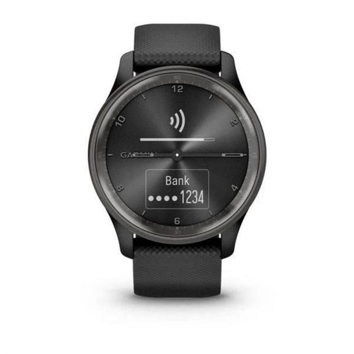 Смарт-годинник Garmin Vivomove Trend Black (010-02665-00)