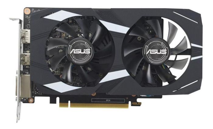 Відеокарта GF GTX 1650 4GB GDDR6 Dual Evo Asus (DUAL-GTX1650-4GD6-P-EVO)