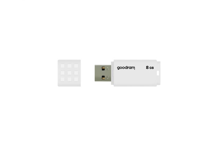 Флеш-накопичувач USB3.2  8GB GOODRAM UME2 White (UME2-0080W0R11)