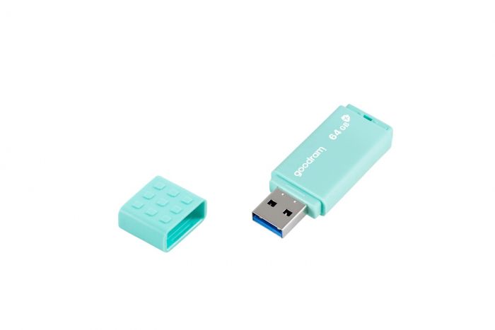 Флеш-накопичувач USB3.2 64GB GOODRAM UME3 Care Green (UME3-0640CRR11)