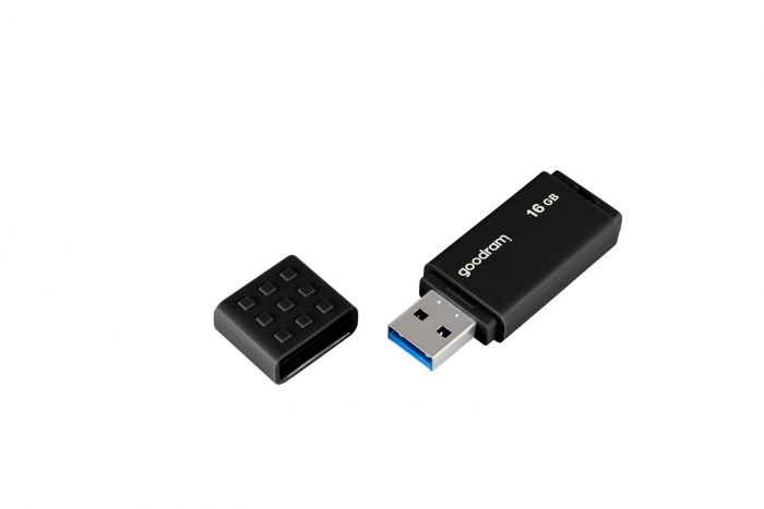 Флеш-накопичувач USB3.2 16GB GOODRAM UME3 Black (UME3-0160K0R11)