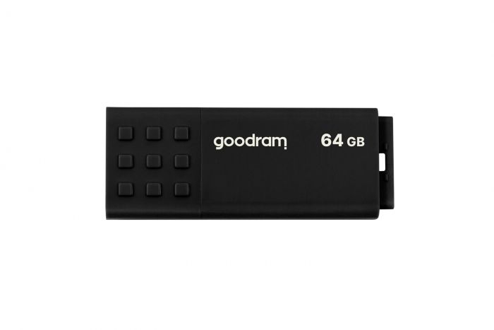 Флеш-накопичувач USB3.2 64GB GOODRAM UME3 Black (UME3-0640K0R11)