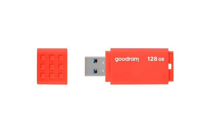 Флеш-накопичувач USB3.2 128GB GOODRAM UME3 Orange (UME3-1280O0R11)