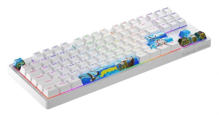 Клавіатура Hator Rockfall 2 Mecha TKL Authentic Edition Fighting Cats (HTK-532)