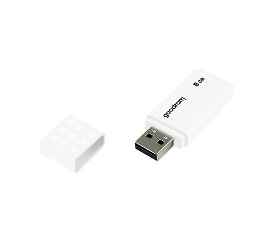 Флеш-накопичувач USB2.0  8GB GOODRAM UME2 White (UME2-0080W0R11)