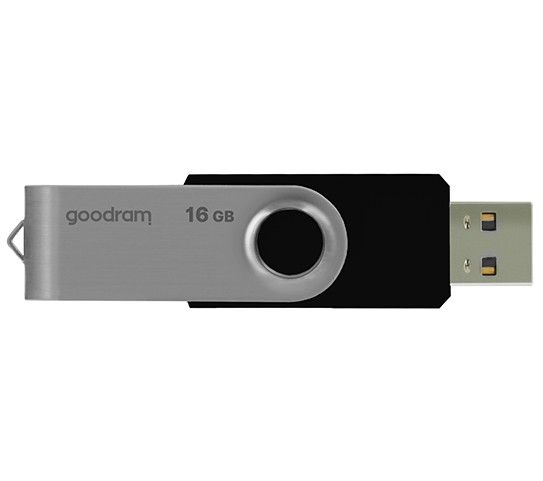 Флеш-накопичувач USB2.0 16GB GOODRAM UTS2 (Twister) Black (UTS2-0160K0R11)