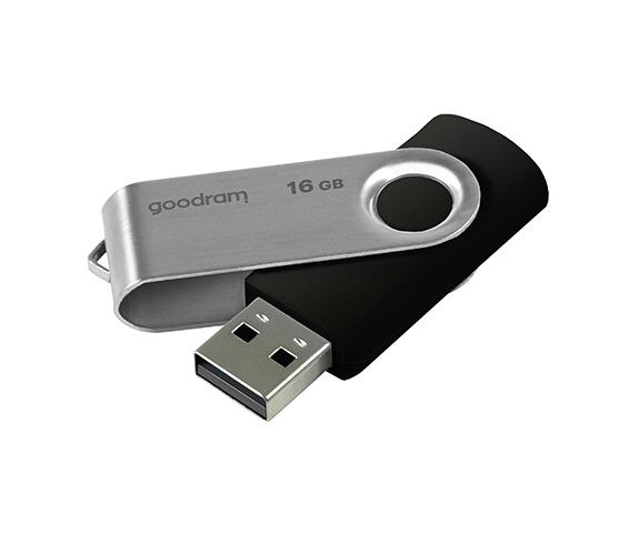 Флеш-накопичувач USB2.0 16GB GOODRAM UTS2 (Twister) Black (UTS2-0160K0R11)