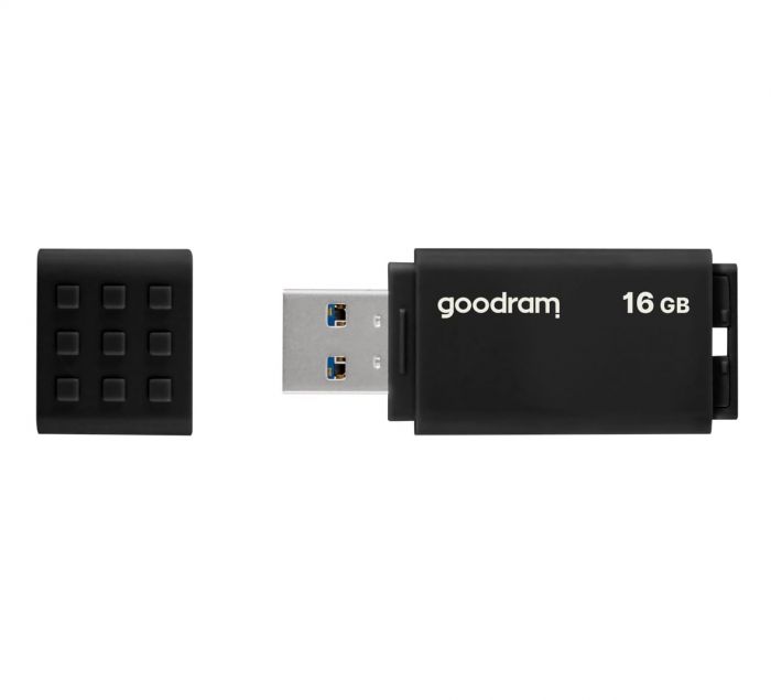 Флеш-накопичувач USB3.2 16GB GOODRAM UME3 Black (UME3-0160K0R11)