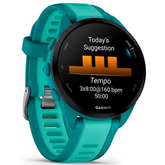 Смарт-годинник Garmin Forerunner 165 Music Turquoise/Aqua (010-02863-B2)