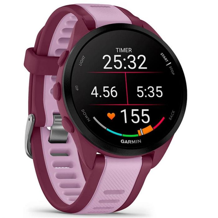 Смарт-годинник Garmin Forerunner 165 Music Berry/Lilac (010-02863-B3)