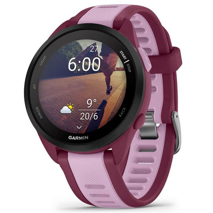 Смарт-годинник Garmin Forerunner 165 Music Berry/Lilac (010-02863-B3)