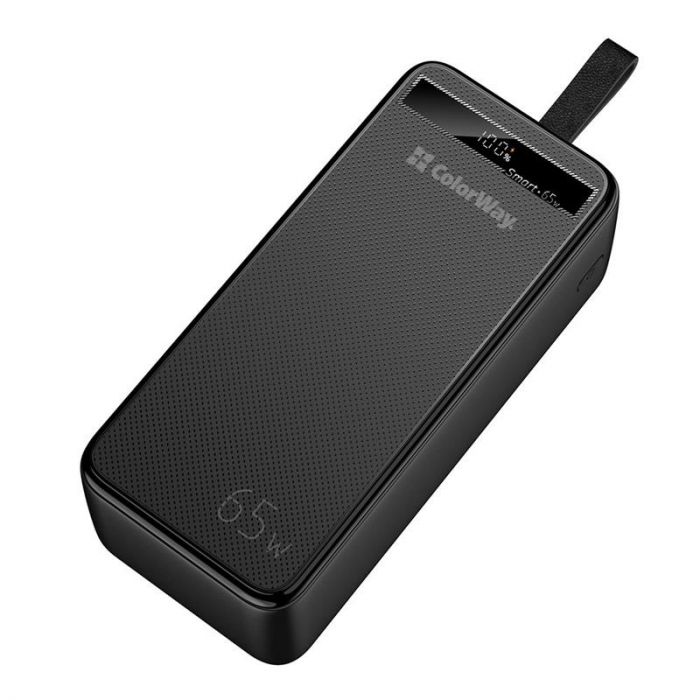 Універсальна мобільна батарея ColorWay Powerful 40000mAh Black (CW-PB400LPA4BK-PDD)