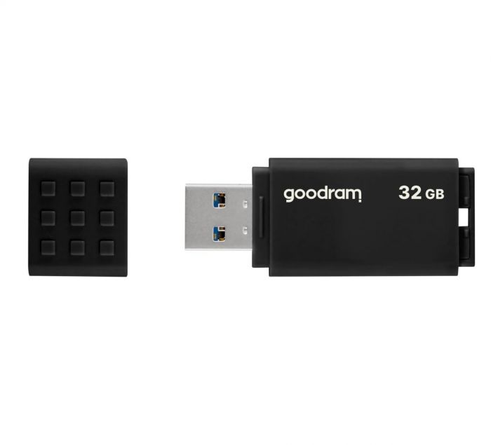 Флеш-накопичувач USB3.2 32GB GOODRAM UME3 Black (UME3-0320K0R11)