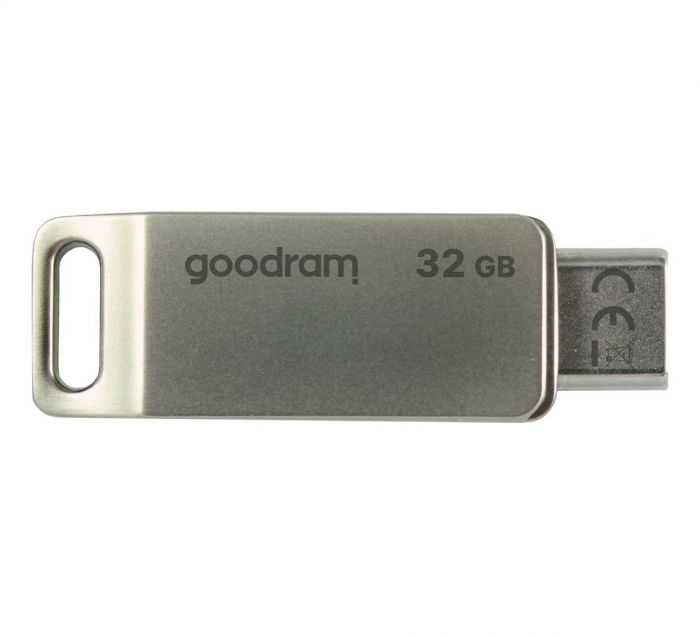 Флеш-накопичувач USB3.2 32GB OTG Type-C GOODRAM ODA3 Silver (ODA3-0320S0R11)