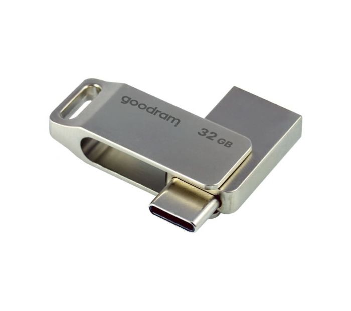 Флеш-накопичувач USB3.2 32GB OTG Type-C GOODRAM ODA3 Silver (ODA3-0320S0R11)