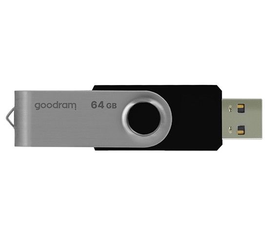 Флеш-накопичувач USB2.0 64GB GOODRAM UTS2 (Twister) Black (UTS2-0640K0R11)