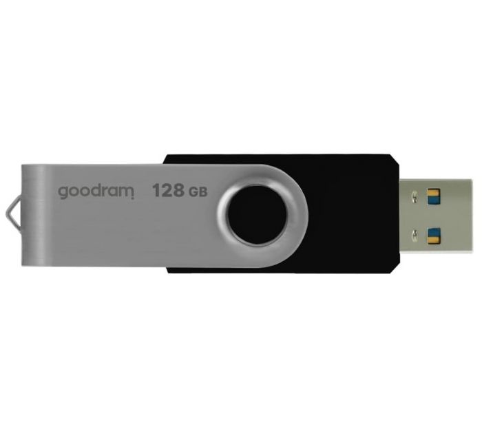 Флеш-накопичувач USB3.2 128GB GOODRAM UTS3 (Twister) Black (UTS3-1280K0R11)