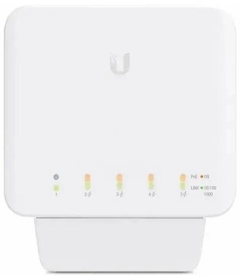 Комутатор Ubiquiti UniFi USW-Flex (5хGE PoE, 46W max)