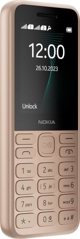 Мобільний телефон Nokia 130 2023 Dual Sim Light Gold