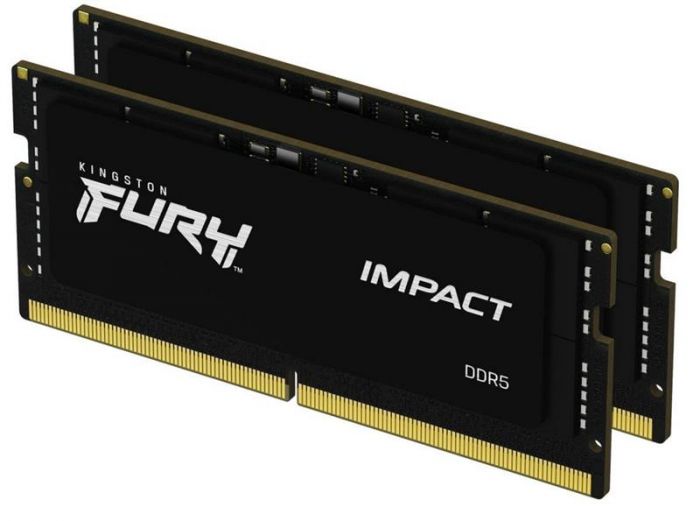Модуль пам`ятi SO-DIMM DDR5 2x32GB/5600 Kingston Fury Impact (KF556S40IBK2-64)