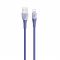 Кабель Usams US-SJ541 USB - Lightning (M/M), 1.2 м, Blue (SJ541USB02)