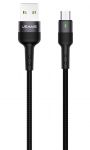 Кабель Usams US-SJ312 USB - Micro USB (M/M), 1 м, Black (SJ312MC01)