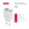 Мережевий зарядний пристрій Intaleo TCG242 (2USB, 2.4A) White (1283126578281)