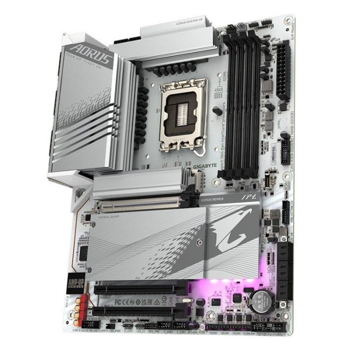 Материнська плата Gigabyte Z790 Aorus Elite AX Ice Socket 1700