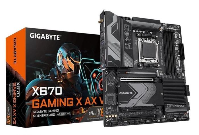 Материнська плата Gigabyte X670 Gaming X AX V2 Socket AM5