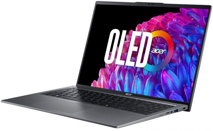 Ноутбук Acer Swift Go 16 SFG16-72-759T (NX.KY9EU.003) Steel Gray