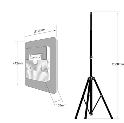 Підсилювач сигналу Alientech Deimox Booster Range Extender 915MHz/1.2G/2.4G/5.2G/5.8G