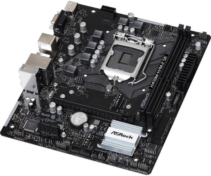 Материнська плата ASRock H410M-H/M.2 SE Socket 1200