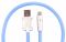 Кабель Dengos USB - USB Type-C (M/M) 1 м Blue (PLS-TC-NS-BLUE)