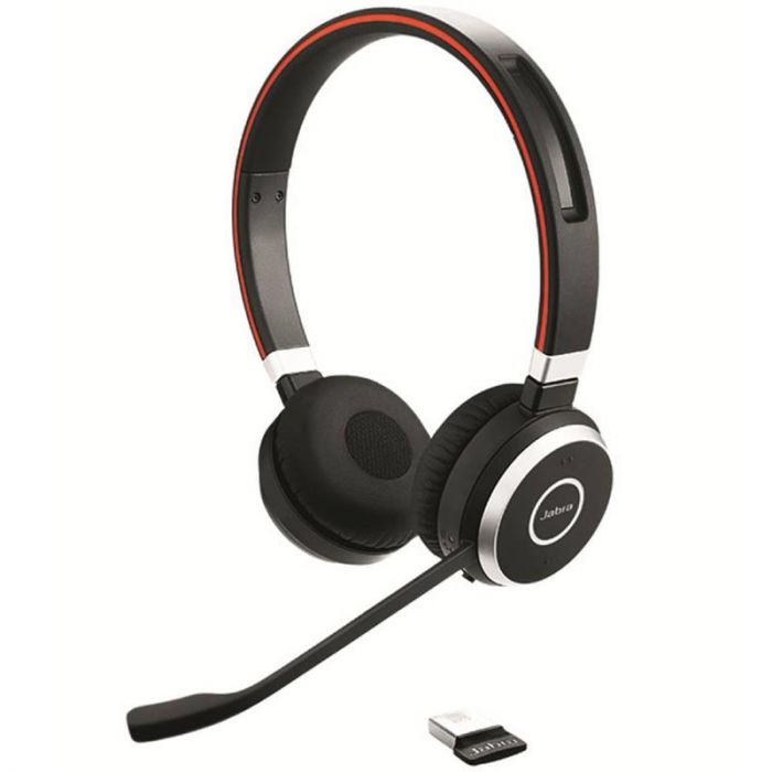 Bluetooth-гарнітура Jabra Evolve 65 SE MS Stereo Black (6599-833-309)