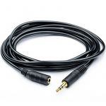 Аудіо-кабель Atcom (16849) mini-jack 3.5мм(M)-mini-jack 3.5мм(F) 5м пакет (Подовжувач)