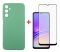 Чохол-накладка Dengos для Samsung Galaxy A05s SM-A057 Mint (DG-KM-10) + захисне скло