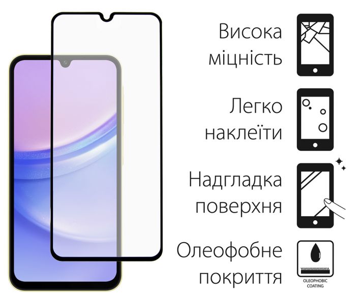 Чохол-накладка Dengos для Samsung Galaxy A15 SM-A155 Mint (DG-KM-59) + захисне скло