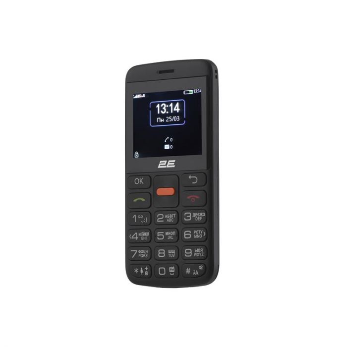 Мобiльний телефон 2E T180 Max Dual Sim Black (688130251051)