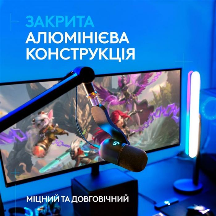 Пантограф для мікрофону Logitech G Compass Premium Broadcast Boom Arm Black (955-000076)