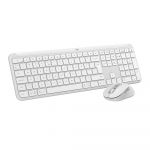 Комплект (клавіатура, миша) бездротовий Logitech Signature Slim Combo MK950 OffWhite (920-012491)