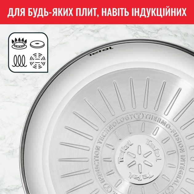 Набір сковорідок Tefal Intuition 20 і 26 см (B817S255)