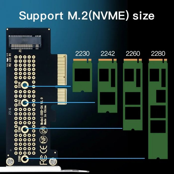 Плата-адаптер Fenvi SSD-X4