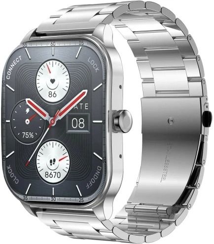 Смарт-годинник Amazfit Pop 3S Metal Silver