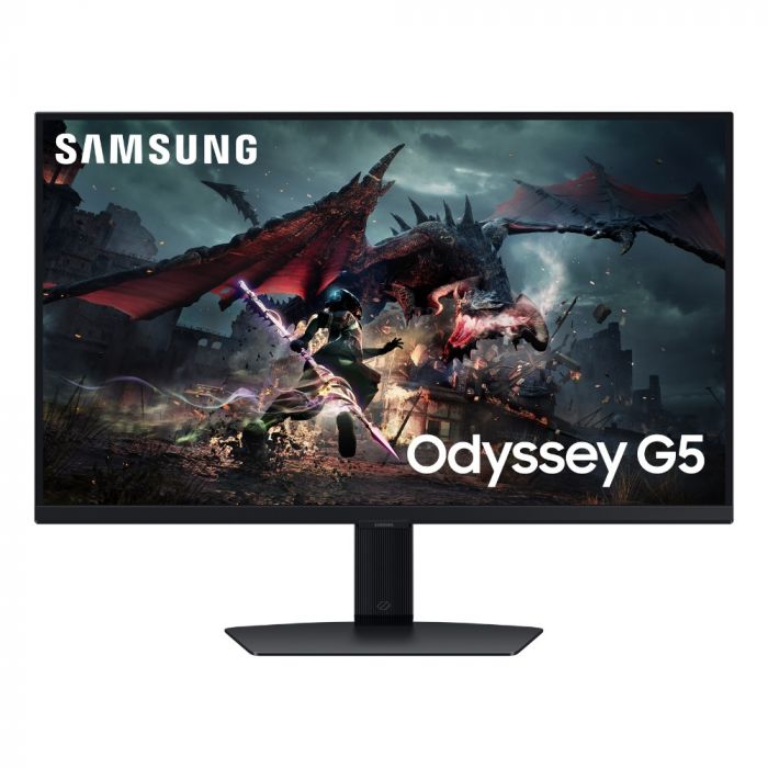 Монiтор Samsung 27" Odyssey G5 LS27DG500 (LS27DG500EIXCI) IPS Black 180Hz