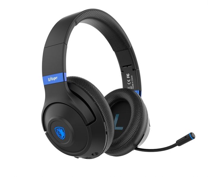 Bluetooth-гарнітура Sades SA-205 Whisper Black/Blue (sa205bkb)