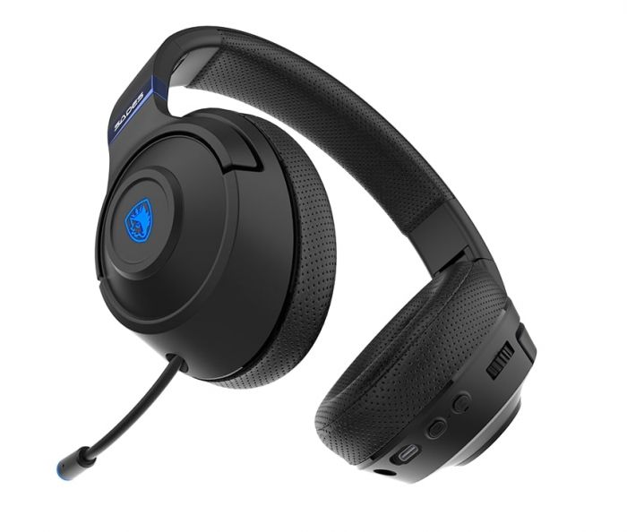 Bluetooth-гарнітура Sades SA-205 Whisper Black/Blue (sa205bkb)