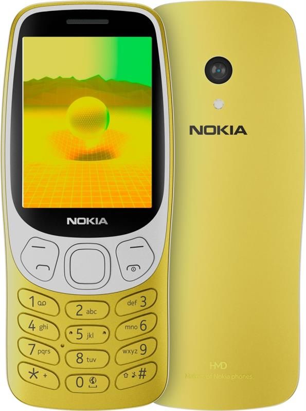 Мобiльний телефон Nokia 3210 4G 2024 Dual Sim Gold