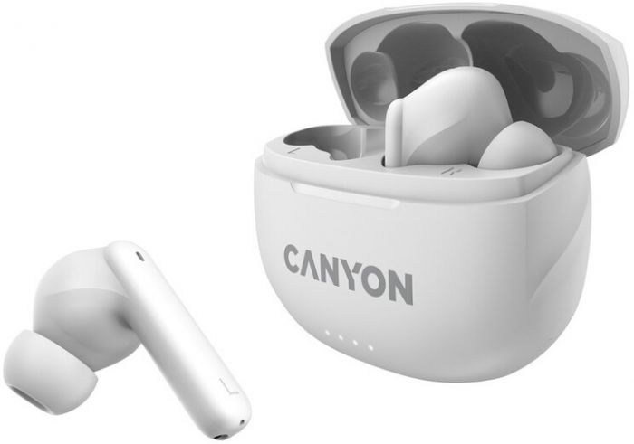 Bluetooth-гарнітура Canyon TWS-8 ENC White (CNS-TWS8W)