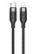 Кабель Usams US-SJ350 USB Type-C - Lightning (M/M), 1.2 м, Black (SJ350USB01)