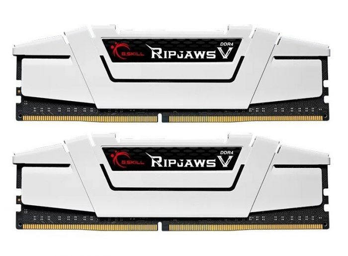 Модуль пам`ятi DDR4 2x16GB/3600 G.Skill Ripjaws V White (F4-3600C18D-32GVW)